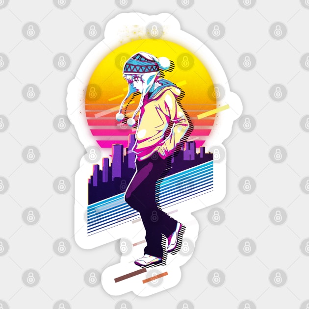 Noragami - Yukine Sticker by 80sRetro